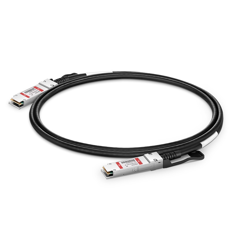 Кабель DAC FS Q28-PC, QSFP28-QSFP28, 100 Гбит/с, 1 м, черный (Q28-PC01)