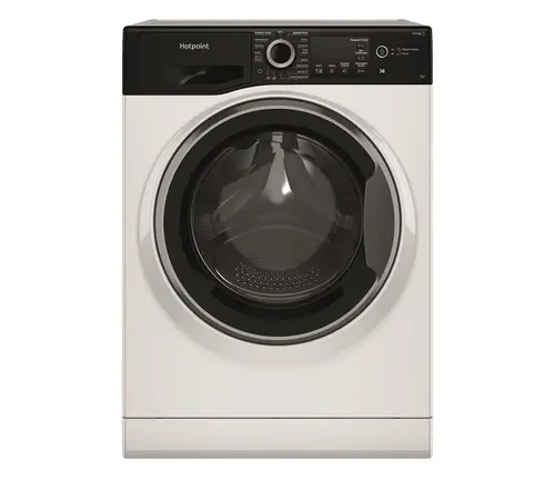 Стиральная машина Hotpoint-Ariston NSB 7225 ZS V RU, 7 кг, 1200 об/мин, белый/черный (NSB 7225 ZS V RU), цвет белый/черный - фото 1