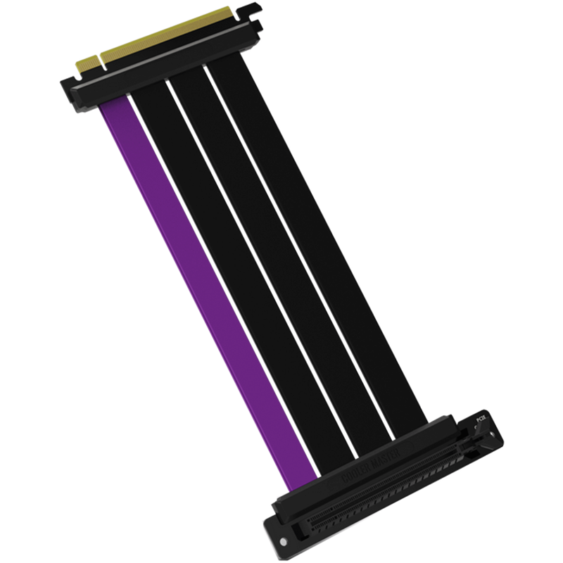 

Переходник-удлинитель (адаптер) PCI-Ex16(M)-PCI-Ex16(F) v4.0, 20 см, черный Cooler Master (MCA-U000C-KPCI40-200)