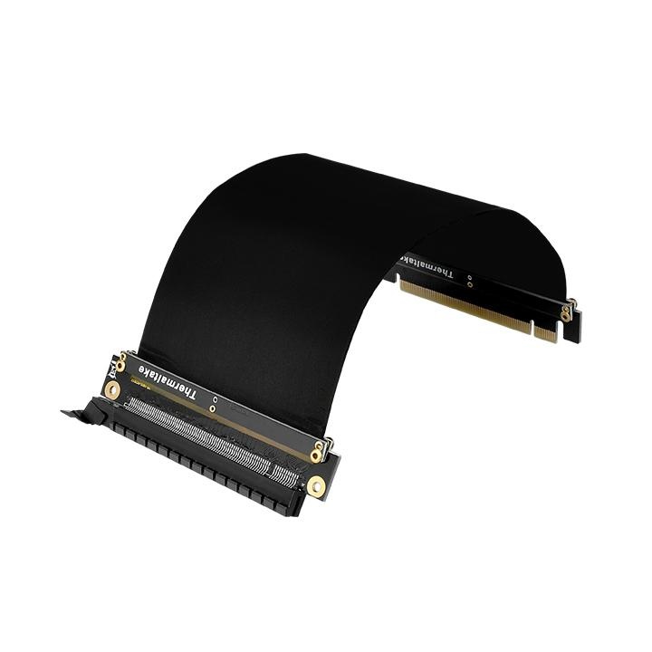 Переходник-удлинитель (адаптер) PCI-Ex16(M)-PCI-Ex16(F) v3.0, 20 см, черный Thermaltake Gaming (AC-053-CN1OTN-C1)