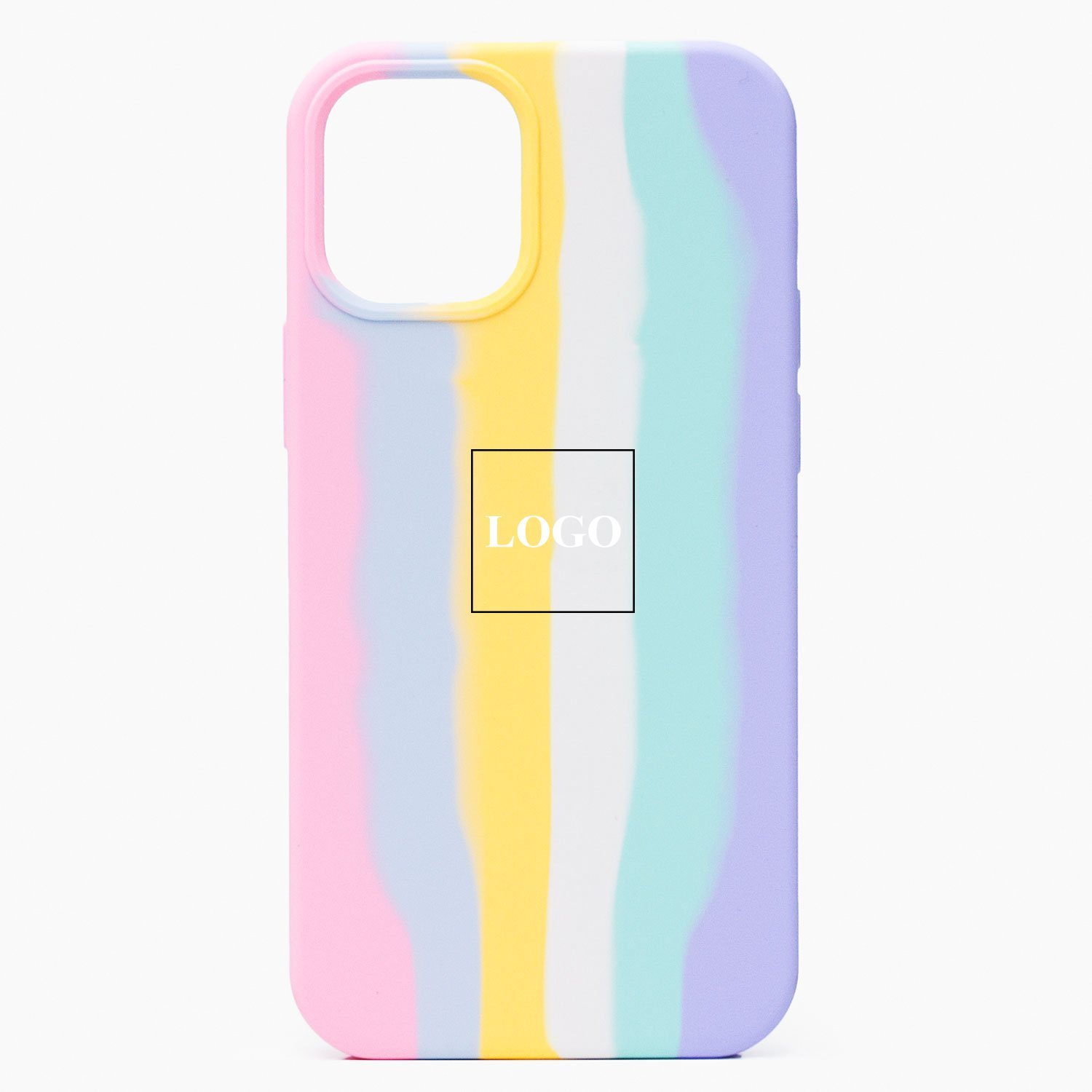 

Чехол-накладка ORG для смартфона Apple iPhone 12 mini, pink rainbow (129630)