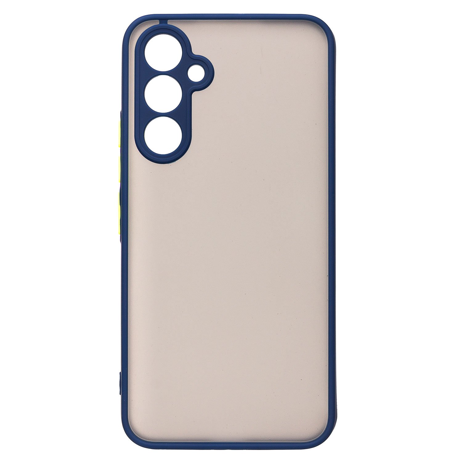 

Чехол-накладка PC041 для смартфона Samsung SM-A546 Galaxy A54, силикон, темно-синий/черный (215696)