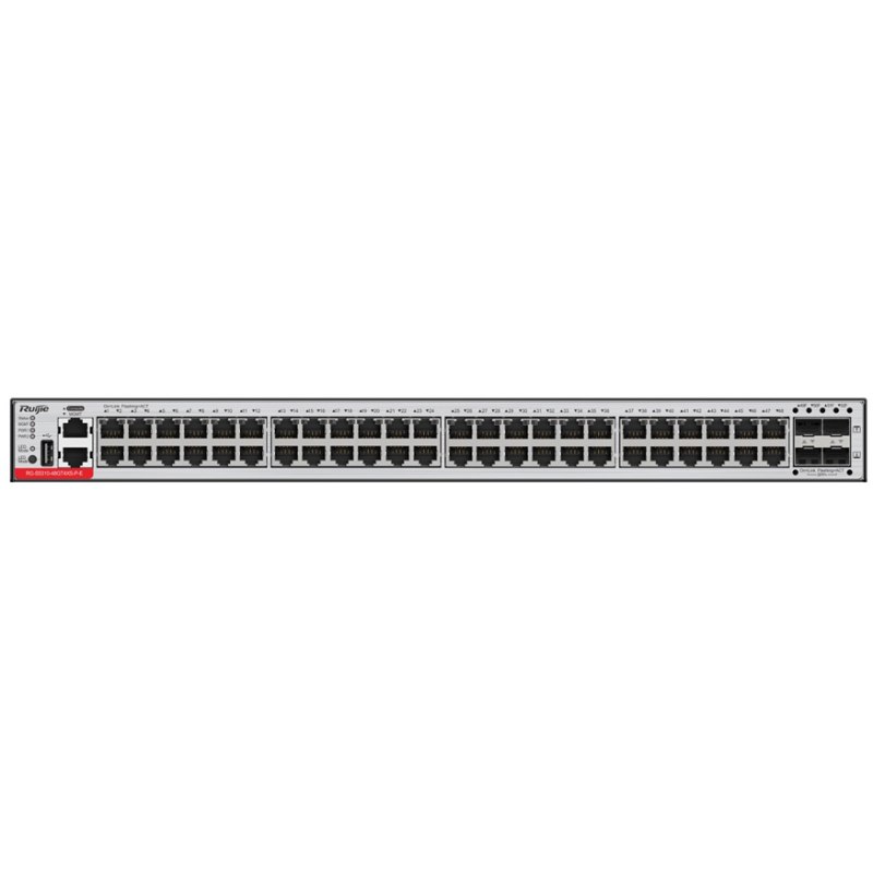 

Коммутатор Ursa URS-S5310-48GT4XS-P-E, управляемый, кол-во портов: 48x1 Гбит/с, кол-во SFP/uplink: SFP+ 4x10 Гбит/с, установка в стойку, PoE (макс. 1.44 кВт) (URS-S5310-48GT4XS-P-E), URS-S5310-48GT4XS-P-E