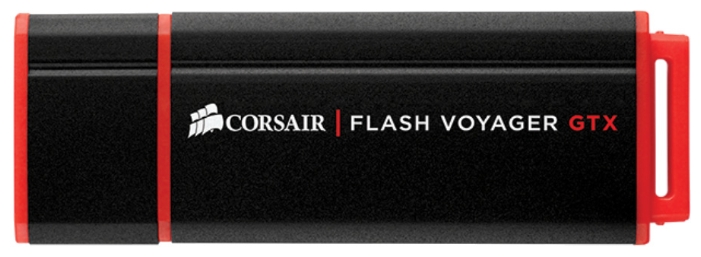 Флешка 128Gb USB 3.0 Corsair Voyager GTX (CMFVYGTX3B-128GB) черный/красный