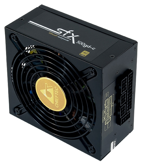 

Блок питания 500 Вт SFX Chieftec SFX-500GD-C , 120 мм, 80 Plus Gold, SFX-500GD-C