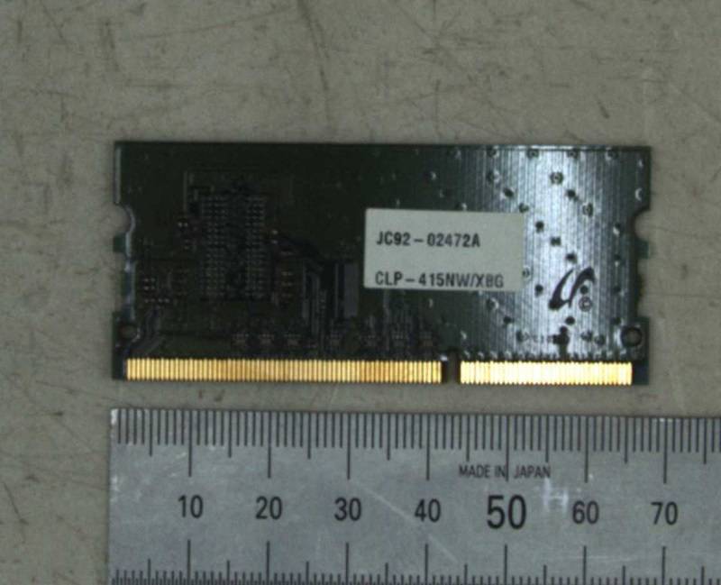 Модуль памяти Samsung оригинал для Samsung CLP-415/680/CLX-4195/SL-C1810/1860/2620/SL-M3370/3870/4020/4070 (JC92-02472A) 512MB