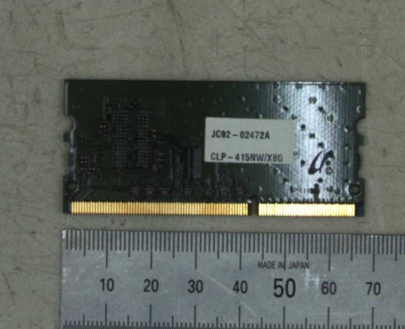 

Модуль памяти Samsung оригинал для Samsung CLP-415/680/CLX-4195/SL-C1810/1860/2620/SL-M3370/3870/4020/4070 (JC92-02472A) 512MB