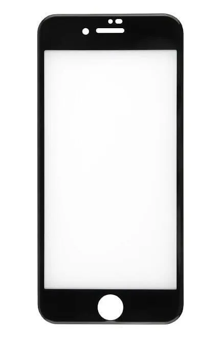 

Защитное стекло mObility для экрана смартфона Apple iPhone 8 Plus, Full screen, поверхность глянцевая, черная рамка, 3D (УТ000019357)