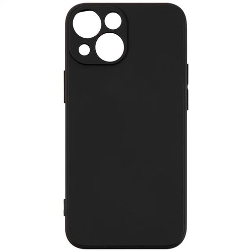 Чехол-накладка UNBRÖKE liquid silicone case with camera protection для смартфона Apple iPhone 13, силикон, черный (УТ000027777)