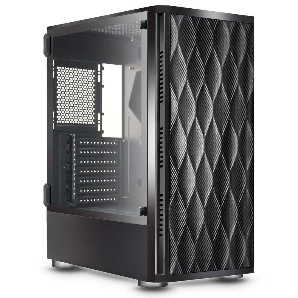 

Корпус Ginzzu GL 200, ATX, Midi-Tower, USB 3.0, черный, без БП, GL 200