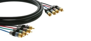 Кабель RCA Kramer C-R4VM/R4VM-15, 4RCA-4RCA, 4.6 м, черный (002847)