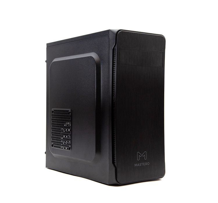 

Системный блок Mastero Middle MT06, AMD Ryzen 5 5600G 3.9 ГГц, 16Gb RAM, 480Gb SSD, W10 Trial, черный (MT06-A5600-16S480WT), MT06