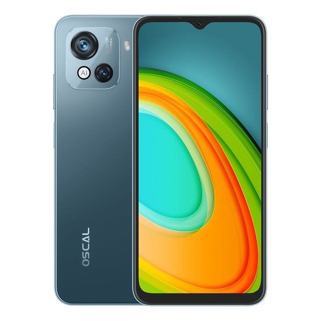 

Смартфон Blackview Oscal C80, 6.5" 1600 IPS, Unisoc Tiger T606, 8Gb RAM, 128Gb, 3G/4G, Wi-Fi, BT, 2xCam, 2-Sim, 5180 мА⋅ч, USB Type-C, Android 12, синий (C80 BLUE), Oscal C80