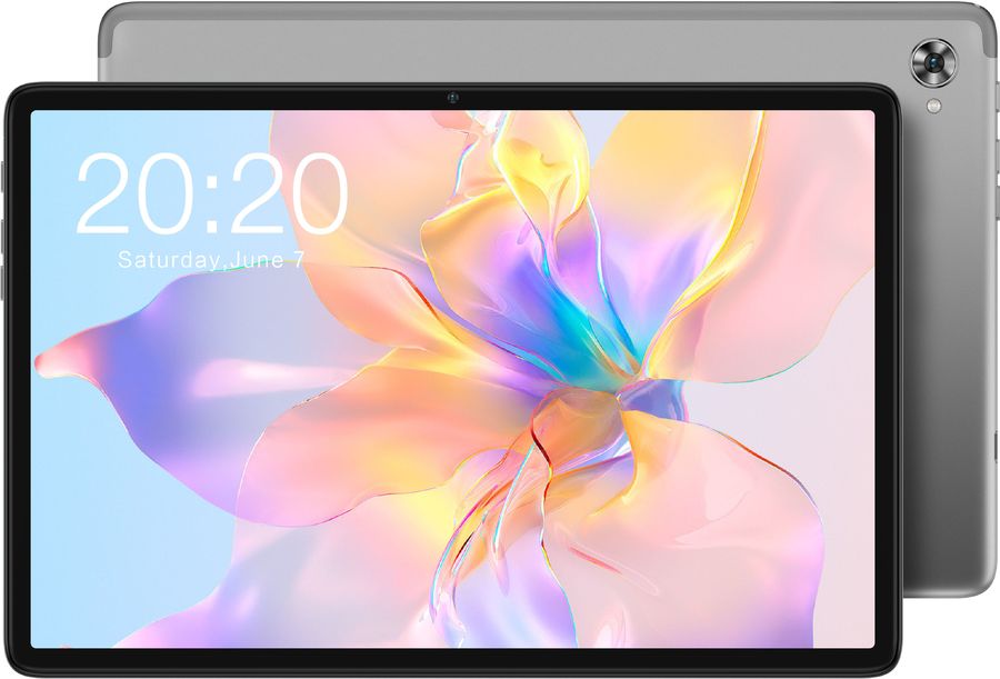 Планшет Teclast P40HD 10.1" 1920x1200 IPS, Unisoc T606, 6Gb RAM, 128Gb, 3G/4G LTE, WiFi, BT, 6 А·ч, Android 12, серый