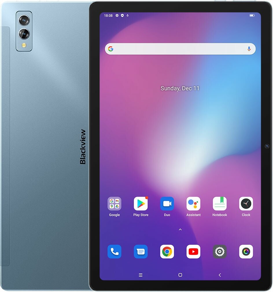 

Планшет Blackview Tab 11 SE 10.4" 2000x1200 IPS, Unisoc T606, 8Gb RAM, 128Gb, 3G/4G LTE, WiFi, BT, 7.68 А·ч, Android 11, синий (TAB11 SE BLUE), Tab 11 SE