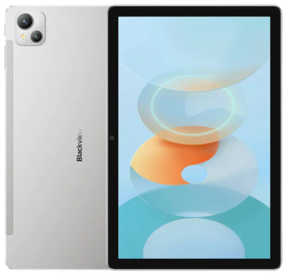 

Планшет Blackview Tab 13 10.1" 1920x1200 IPS, MediaTek Helio G85, 6Gb RAM, 128Gb, 3G/4G LTE, WiFi, BT, 7.28 А·ч, Android 12, серебристый (TAB 13 SILVER), Tab 13