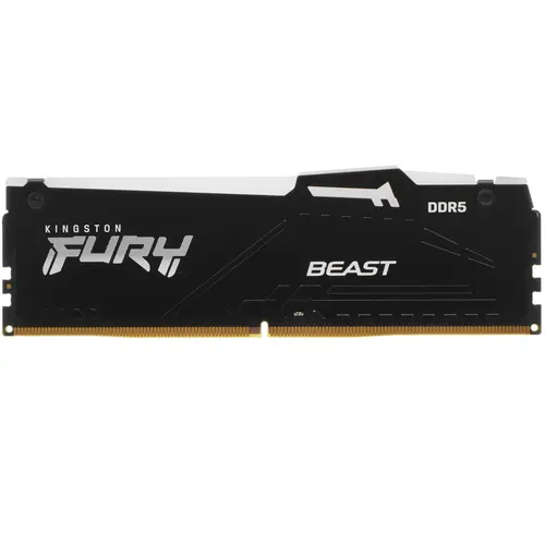 

Память DDR5 DIMM 32Gb, 6000MHz, CL40, 1.35V, Kingston, FURY Beast RGB (KF560C40BBA-32) Retail, KF560C40BBA-32