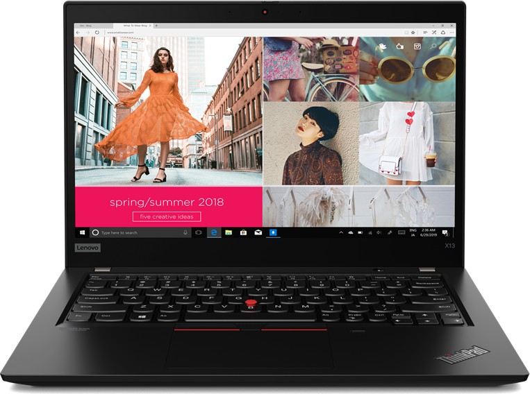 Ноутбук 13.3" Lenovo ThinkPad X13 G1, черный (20T2A00CCD)