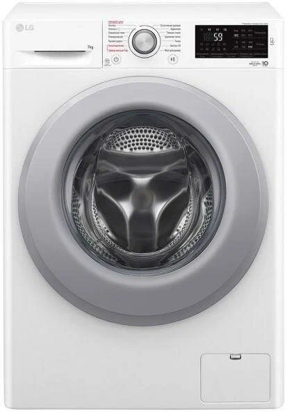 

Стиральная машина LG F2M5HS4WP, 7 кг, 1200 об/мин, белый (F2M5HS4WP), F2M5HS4WP