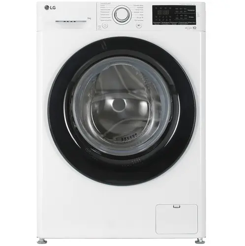

Стиральная машина LG F2M5NS6W, 6 кг, 1200 об/мин, белый (F2M5NS6W), F2M5NS6W