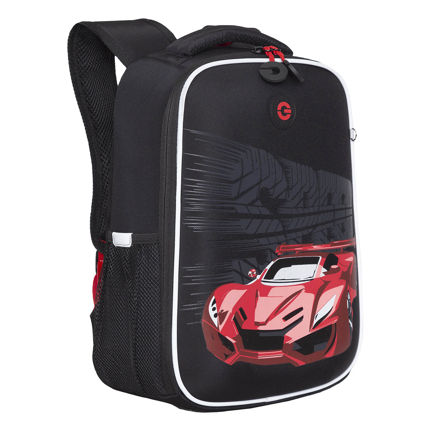 

Ранец GRIZZLY RAw RED CAR, анатомическая, вентилируемая спинка, 1 отделение, черный (RAw-397-4/3)