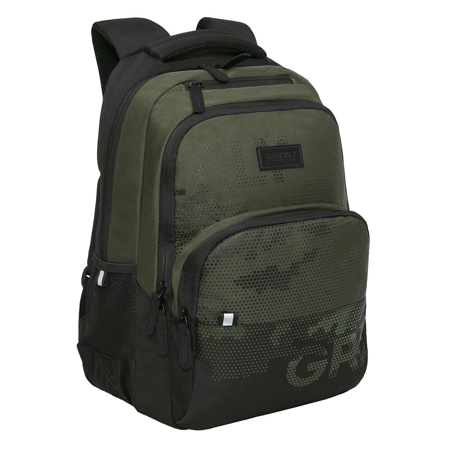 

Рюкзак GRIZZLY RU Military, анатомическая, вентилируемая спинка, 2 отделения, хаки (RU-330-7/3)