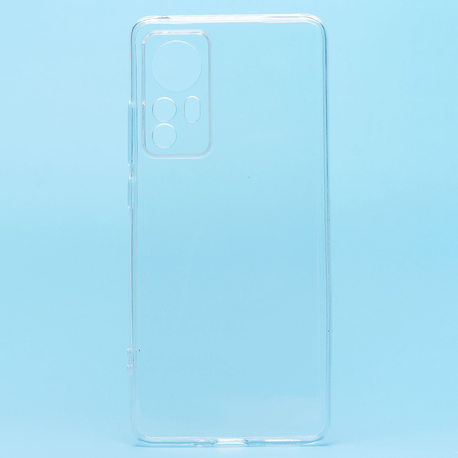 Чехол-накладка Ultra Slim для смартфона Xiaomi Xiaomi 12/12S, силикон/пластик, прозрачный (209987)