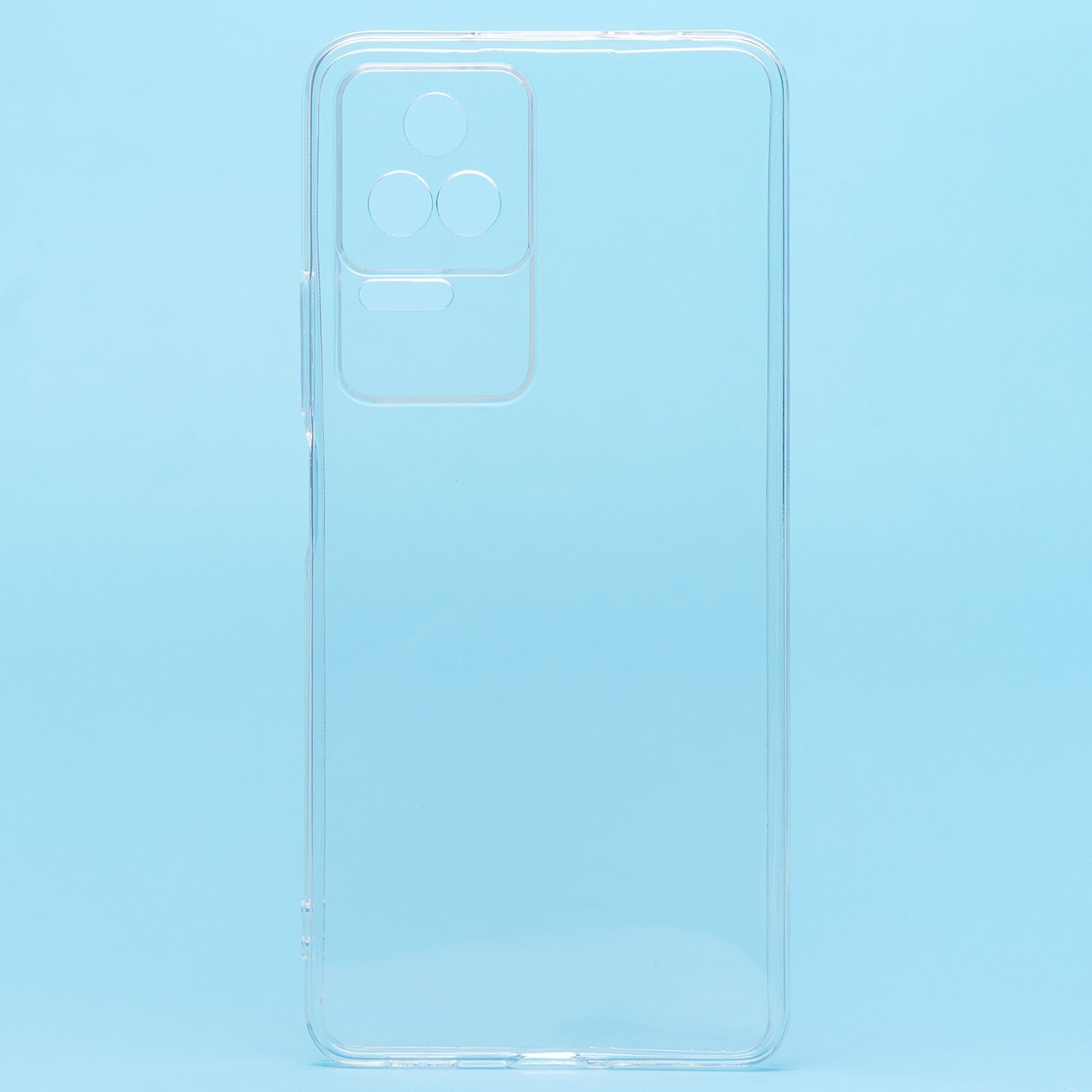 Чехол-накладка Ultra Slim для смартфона Xiaomi Poco F4, силикон/пластик, прозрачный (209940)