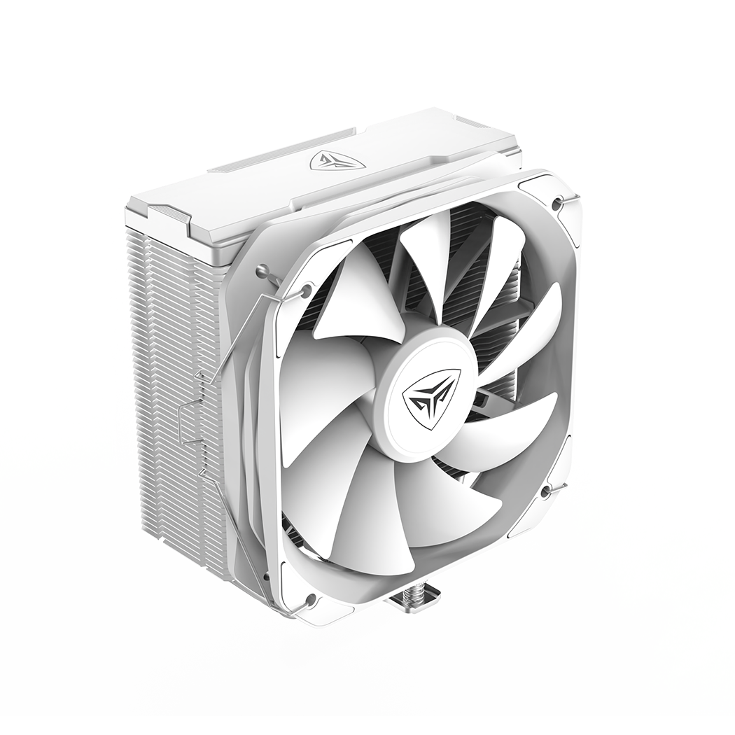 

Кулер для процессора PCcooler K4 WH для Socket/115x/1200/1700/1851/AM4/AM5, 120 мм, 1600rpm, 29 дБА, 230 Вт, 4-pin PWM, Al+Cu, K4 WH