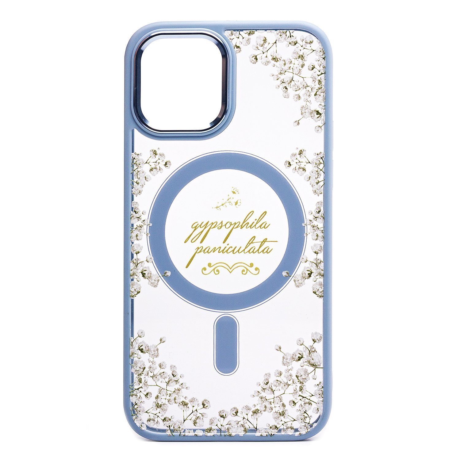

Чехол-накладка SM015 SafeMag для смартфона Apple iPhone 12/12 Pro, силикон, голубой (215193)