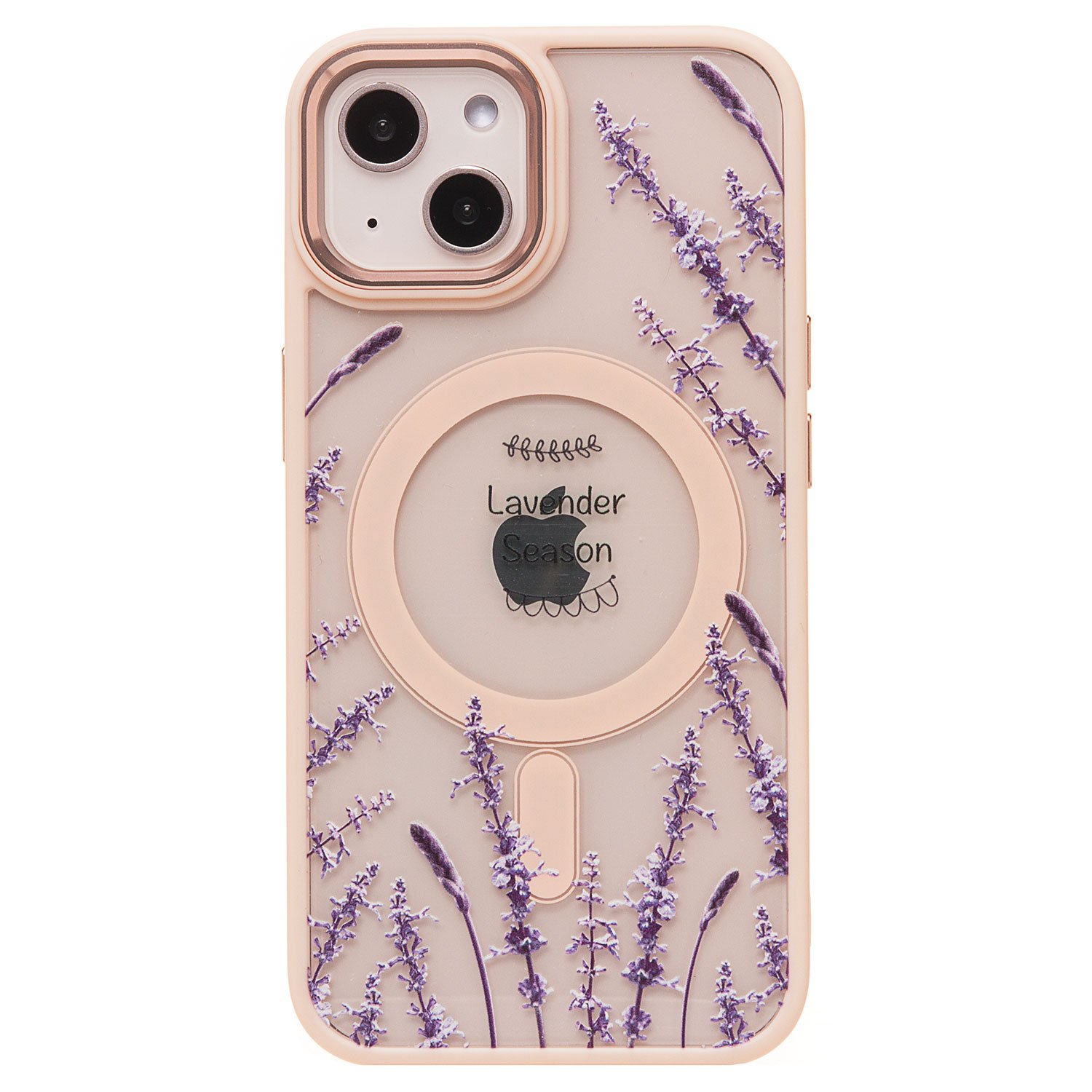 

Чехол-накладка SM015 SafeMag для смартфона Apple iPhone 13, силикон, розовый (215203)