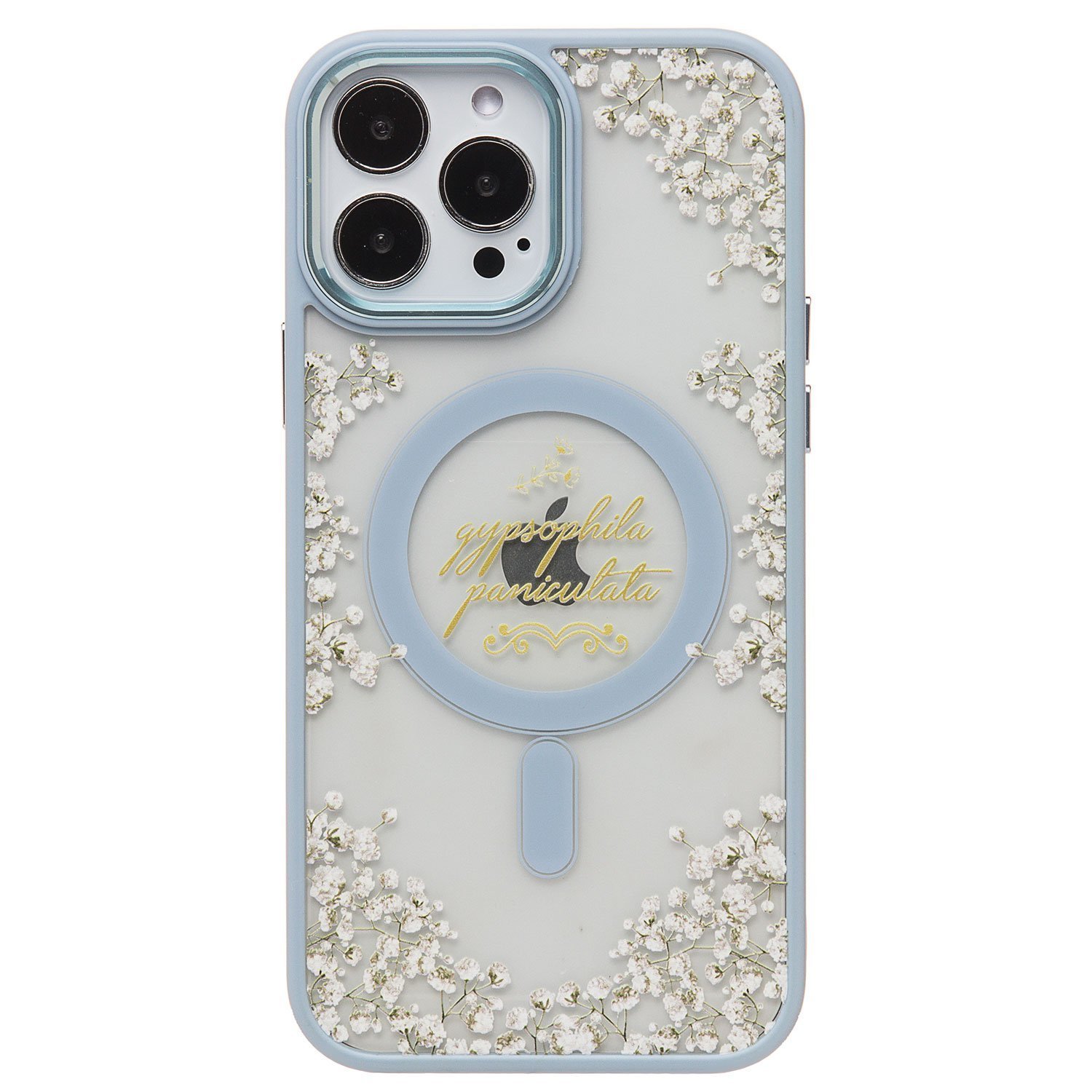 

Чехол-накладка SM015 SafeMag для смартфона Apple iPhone 13 Pro Max, силикон, голубой (215211)