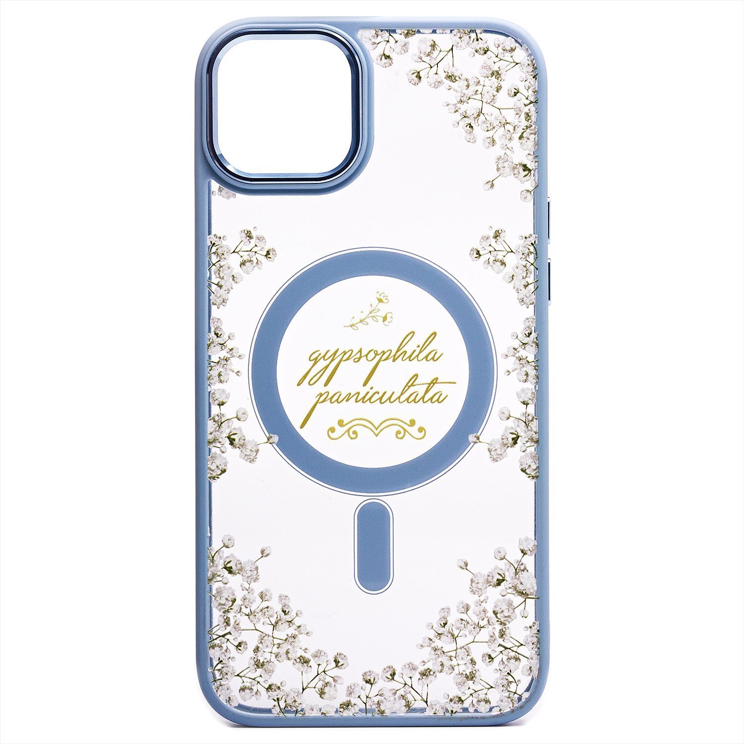 

Чехол-накладка SM015 SafeMag для смартфона Apple iPhone 14 Plus, силикон, голубой (215223)
