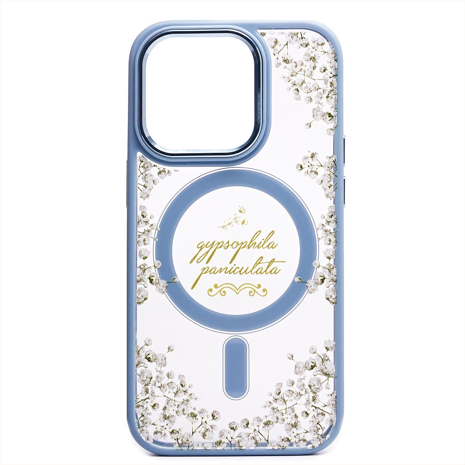 

Чехол-накладка SM015 SafeMag для смартфона Apple iPhone 14 Pro, силикон, голубой (215229)
