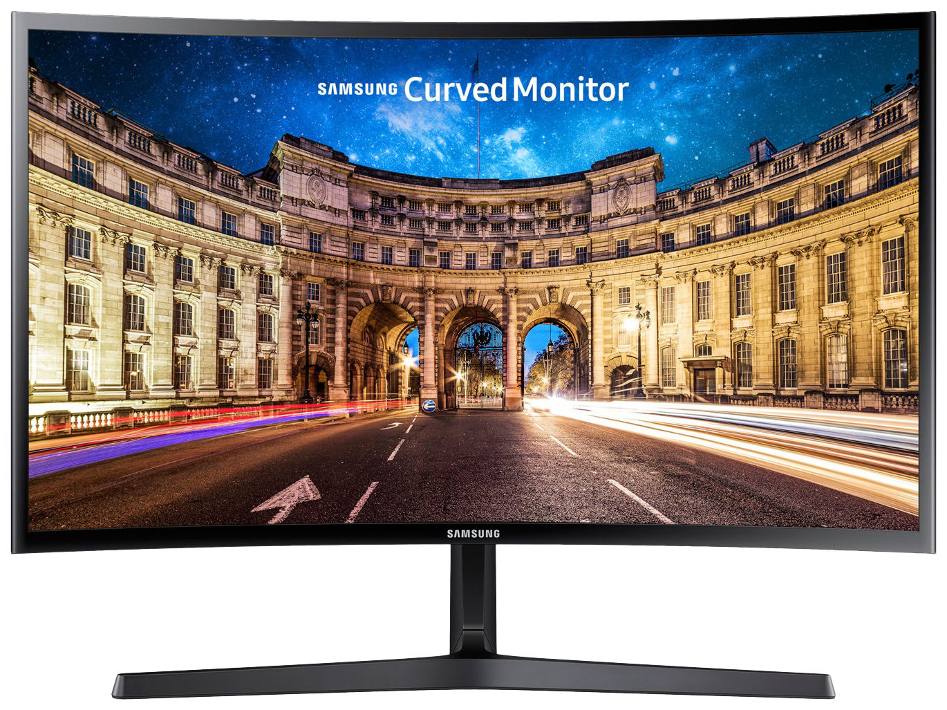 

Монитор 27" Samsung C27F396FHI VA, изогнутый, 1920x1080 (16:9), 250кд/м2, 4 мс, 178°/178°, FreeSync, VGA, HDMI, черный (LC27F396FHIXCI), C27F396FHI