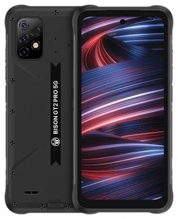 

Смартфон UMIDIGI Bison Gt2 Pro, 6.5" 1080x2400 IPS, MediaTek Dimensity 900, 8Gb RAM, 256Gb, 3G/4G, Wi-Fi, BT, 3xCam, 2-Sim, 6150 мА⋅ч, USB Type-C, Android 12, черный, Bison Gt2 Pro
