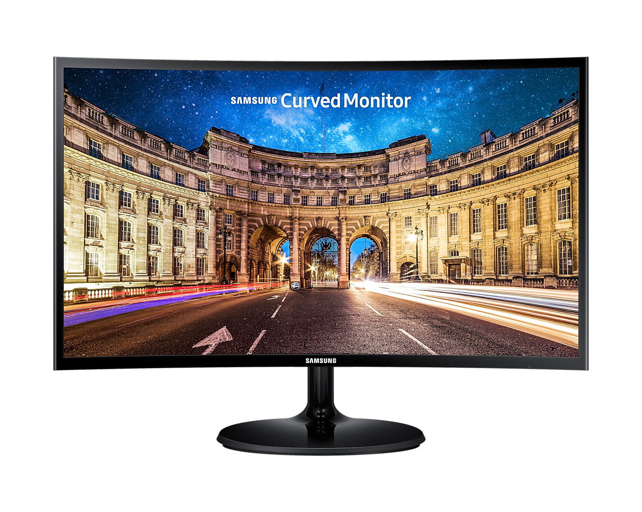

Монитор 27" Samsung Curved C27F390FHE VA, изогнутый, 1920x1080 (16:9), 250кд/м2, 4 мс, 178°/178°, FreeSync, VGA, HDMI, черный (LC27F390FHEXZW), без EU кабеля, C27F390FHE