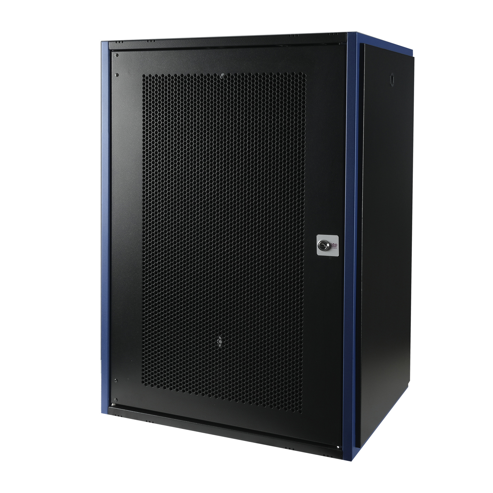 

Шкаф телекоммуникационный настенный 18U 600x450 мм, перфорация/металл, черный, разборный, Datarex DR-620411 (DR-620411), DR-620411