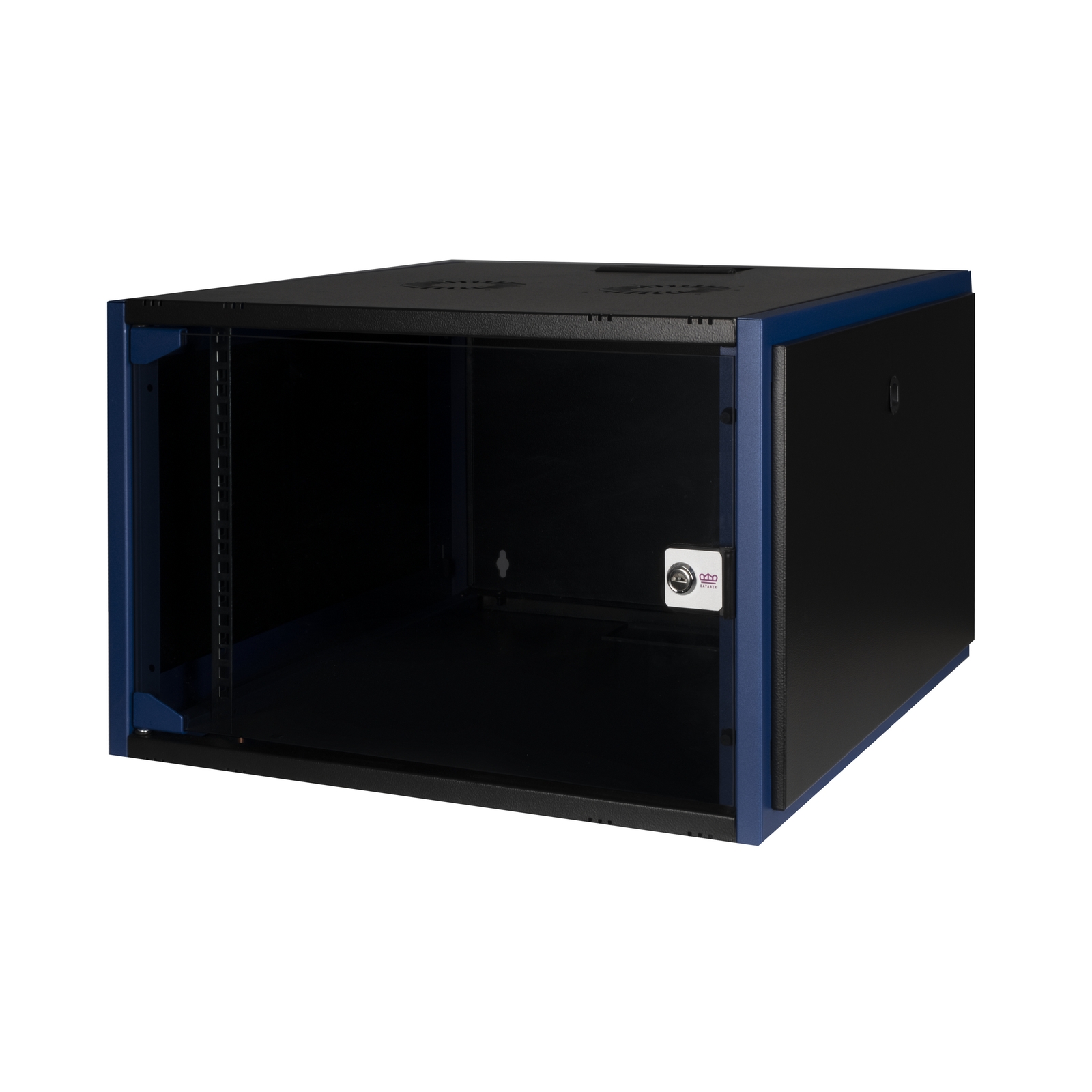 

Шкаф телекоммуникационный настенный 7U 600x600 мм, стекло/металл, черный, разборный, Datarex DR-600021 (DR-600021), DR-600021