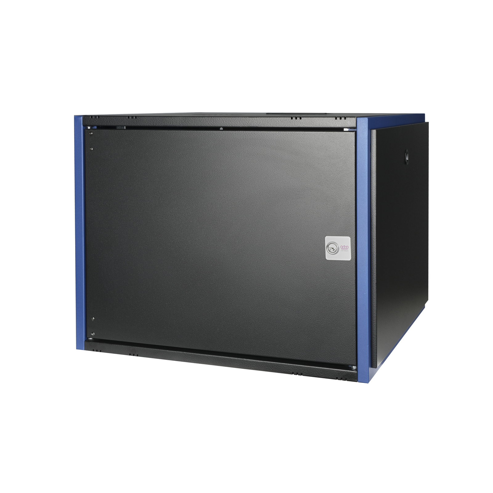 Шкаф телекоммуникационный настенный 9U 600x600 мм, металл, черный, разборный, Datarex DR-610121 (DR-610121)