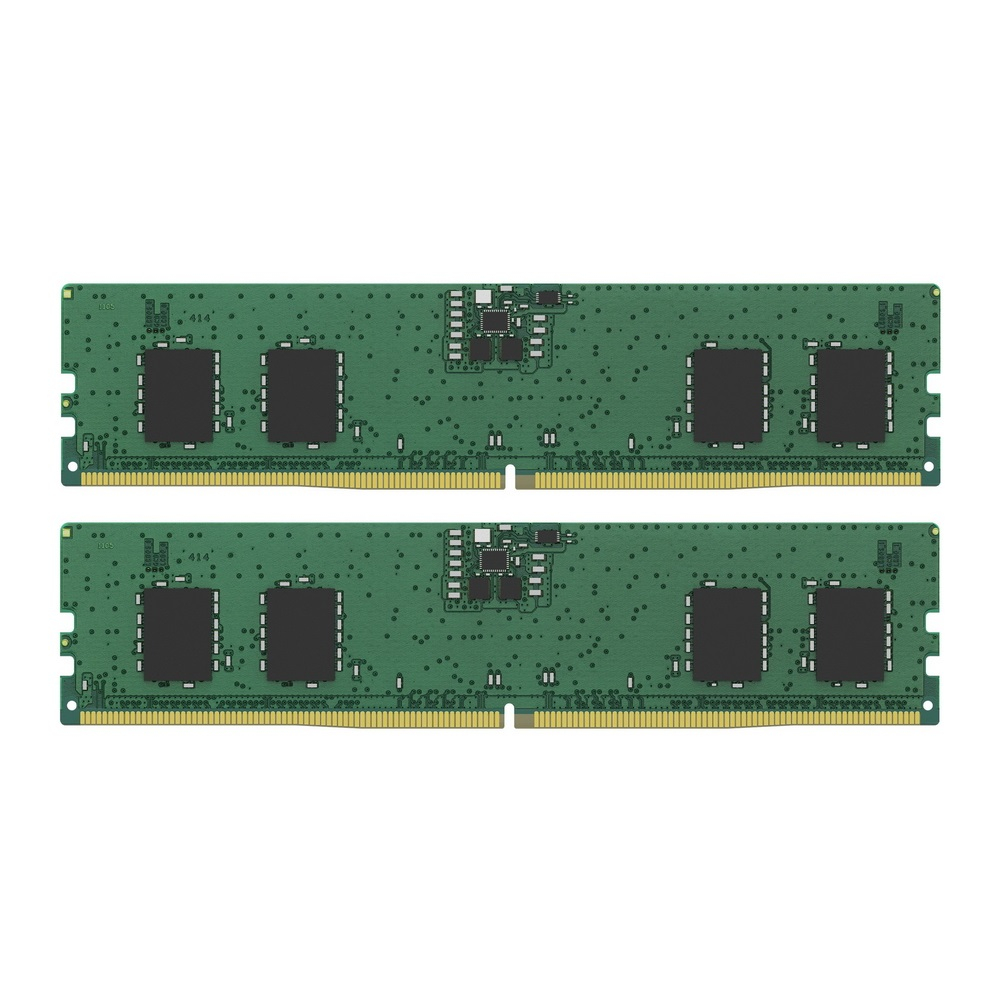 

Комплект памяти DDR5 DIMM 16Gb (2x8Gb), 5600MHz, CL46, 1.1V, Kingston (KVR56U46BS6K2-16) Retail, KVR56U46BS6K2-16