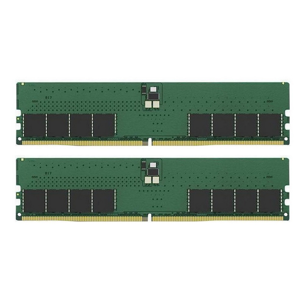 

Комплект памяти DDR5 DIMM 64Gb (2x32Gb), 5200MHz, CL42, 1.1V, Kingston (KVR52U42BD8K2-64) Retail, KVR52U42BD8K2-64
