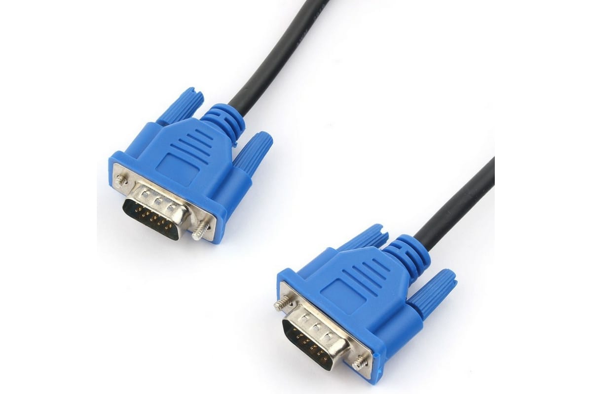 

Кабель VGA(15M)-VGA(15M), 1.8 м, черный Cablexpert (CC-PVGA-6)