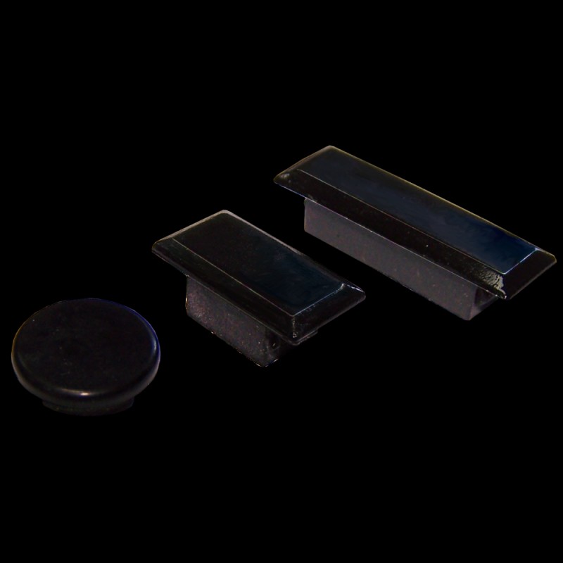 

Заглушка LANMASTER, черный (LAN-FPBP-2SC)