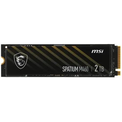 Твердотельный накопитель (SSD) MSI 2Tb SPATIUM M460, 2280, PCIe 4.0 x4, NVMe (S78-440Q490-P83) Retail - фото 1