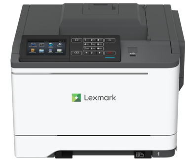 Принтер лазерный Lexmark CS622de, A4, цветной, 38 стр/мин (A4 ч/б), 38 стр/мин (A4 цв.), 1200x1200 dpi, дуплекс, сетевой, USB, белый (42C0098) - фото 1