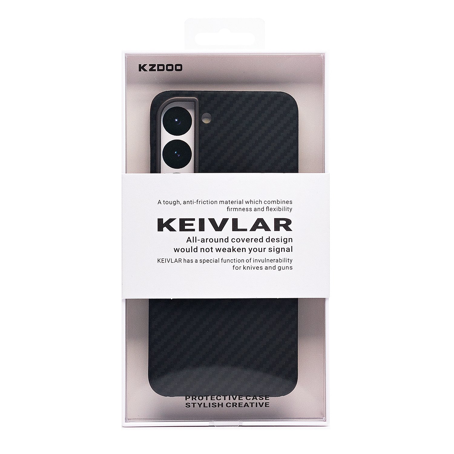 Чехол-накладка K-Doo Kevlar для смартфона Samsung SM-S911 Galaxy S23,  черный, 1183100 купить в Томске в интернет-магазине e2e4