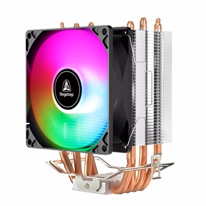 

Кулер для процессора Segotep Frozen Tower Ts4-M для Socket/115x/1200/1700/AM4, 92 мм, 1800rpm, 28.9 дБА, 125 Вт, 3-pin, Al+Cu, RGB, Frozen Tower Ts4-M