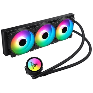 

Жидкостное охлаждение Segotep BeIced 360 ARGB для Socket 115x/2066/2011/2011-3/1200/1700/AM5/AM4/TR4, 280 Вт, 3x12 см, ARGB, BeIced 360 ARGB