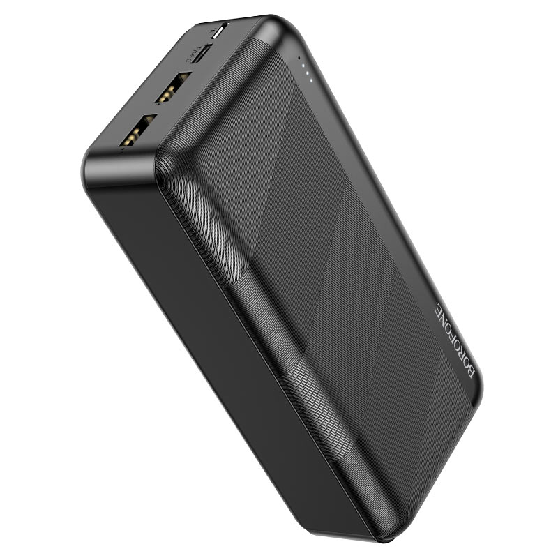 Портативный аккумулятор (Powerbank) Borofone BJ27B, 30 А·ч, черный